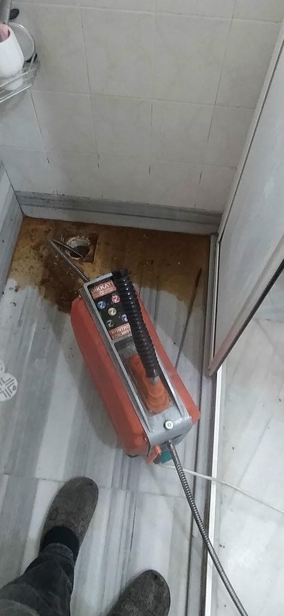 Tıkanık açma servis çalışması