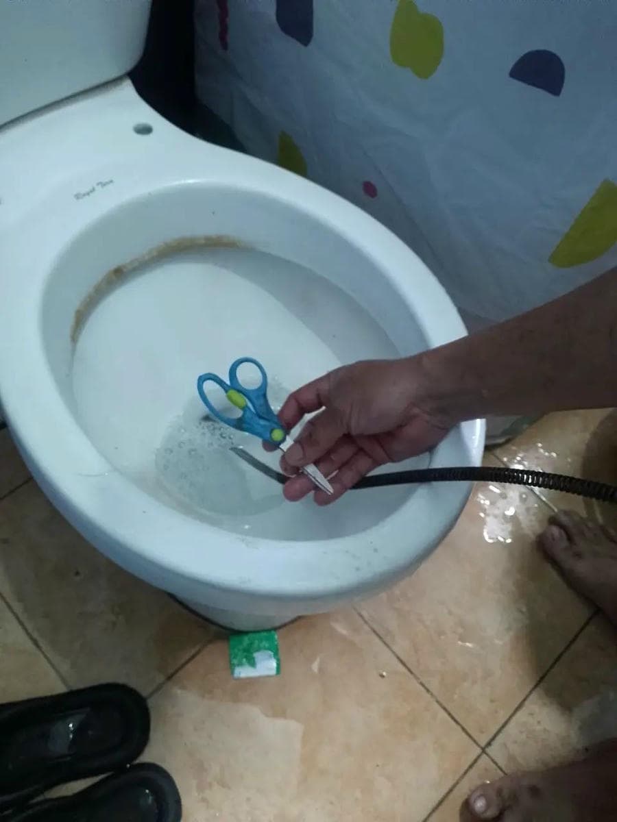 Tuvalet tıkanıklığı pimaş açma